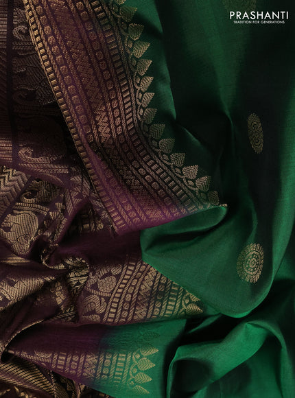 Green & Wine Pure Soft Silk - Buttas