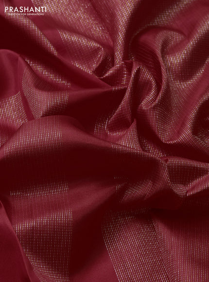 Red Pure Soft Silk - Checks