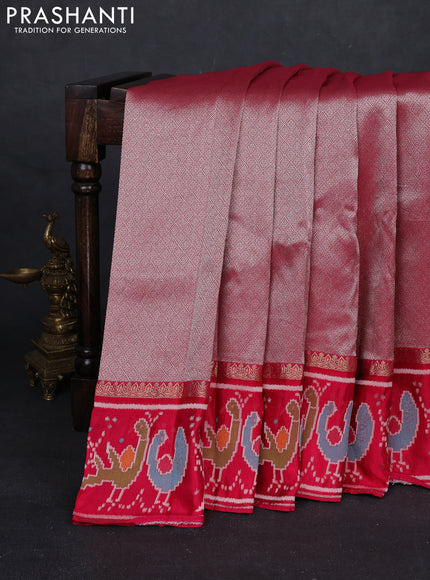 Pink Banarasi Silk - Patola Border