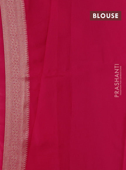 Pink Banarasi Silk - Patola Border