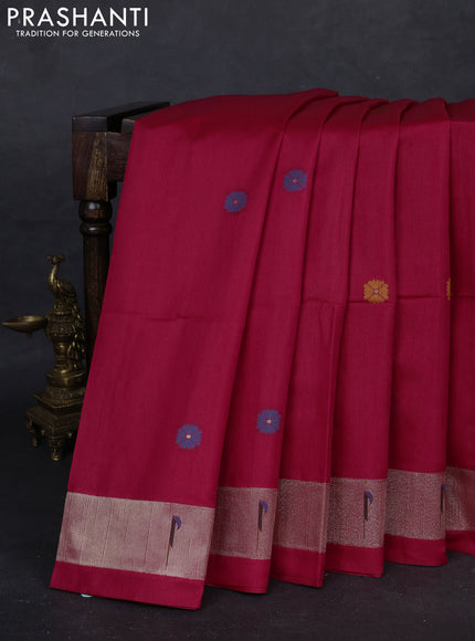 Pink Semi Paithani Saree