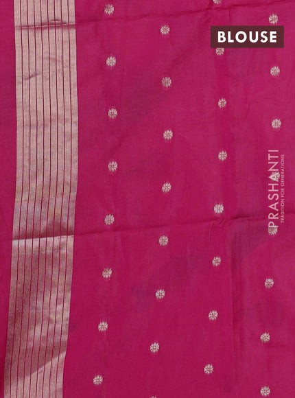 Pink Semi Paithani Saree