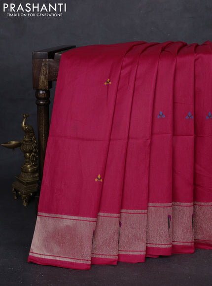 Pink Semi Paithani Saree
