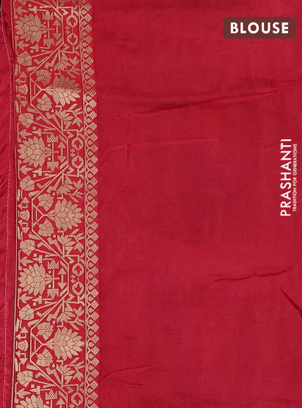 Purple & Pink Banarasi Silk - Patola Weaving