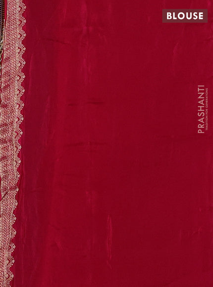 Purple & Pink Banarasi Silk - Patola Weaving