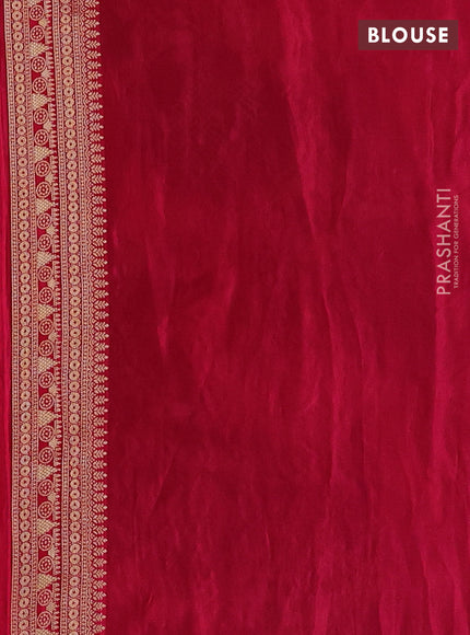 Purple & Pink Banarasi Silk - Patola Weaving