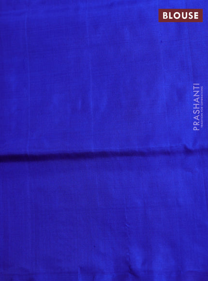 Blue Venkatagiri Silk - Buttas