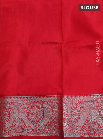 Red Venkatagiri Silk Saree