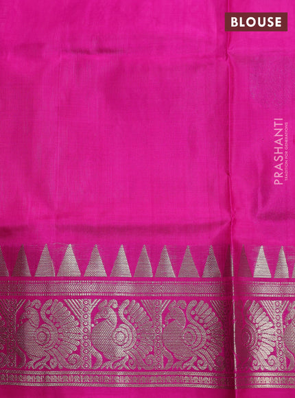 Pink Venkatagiri Silk - Buttas