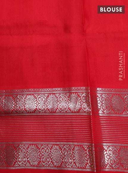 Red Venkatagiri Silk - Buttas