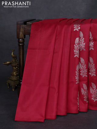 Red Venkatagiri Silk - Buttas