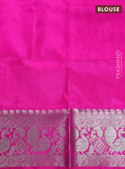 Pink Venkatagiri Silk - Buttas