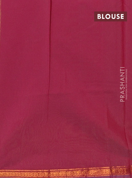 Fluorescent Green & Maroon Semi Maheshwari Cotton - Buttas