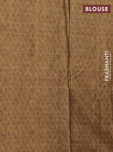 Grey Semi Tussar Saree