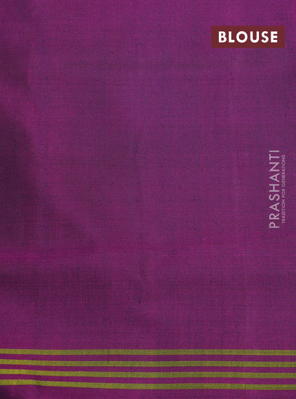 Purple Rajkot Patola Silk Saree