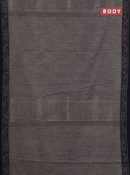 Grey Jaipur Cotton Saree