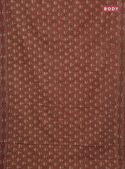 Peach Jaipur Cotton Saree