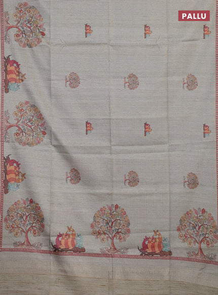 Pastel Green Chappa Saree