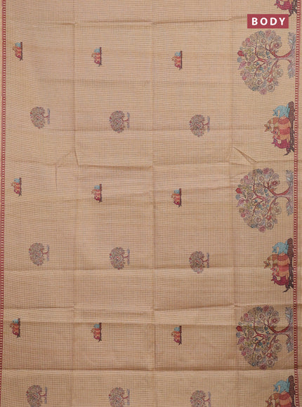 Sandal Chappa Saree
