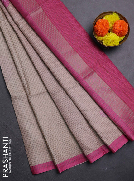 Peach & Pink Chappa Saree