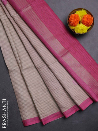 Peach & Pink Chappa Saree