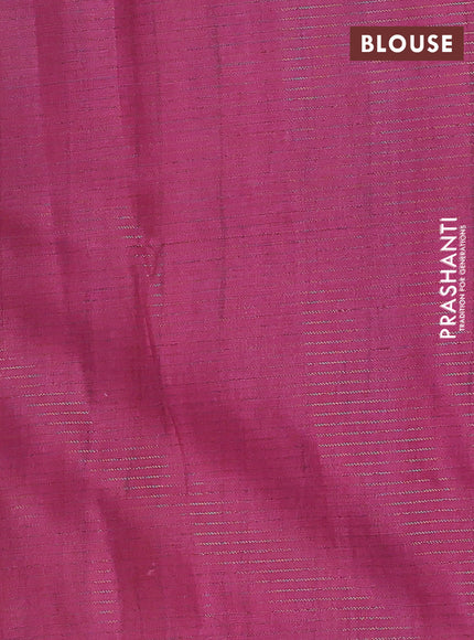 Beige & Pink Chappa Saree