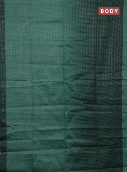 Green Chappa Saree  - Ombre