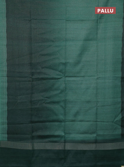 Green Chappa Saree  - Ombre