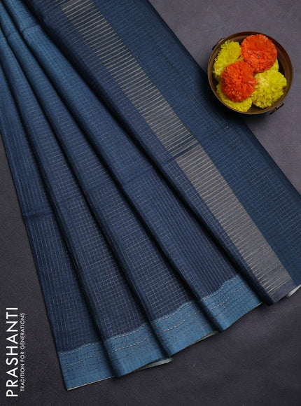 Grey Chappa Saree  - Ombre