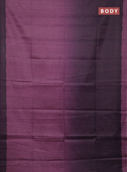 Mauve Pink & Purple Chappa Saree  - Ombre
