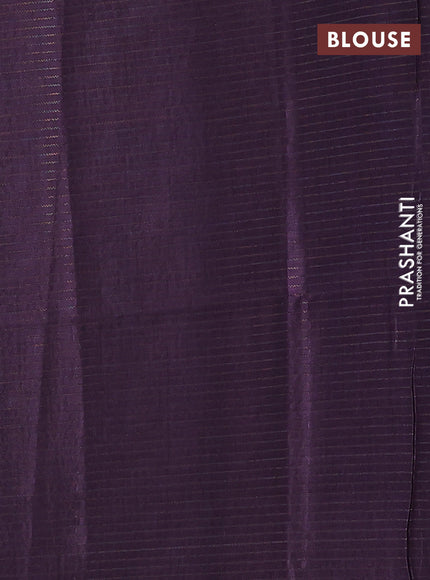 Mauve Pink & Purple Chappa Saree  - Ombre
