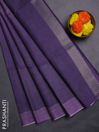 Purple Chappa Saree  - Ombre