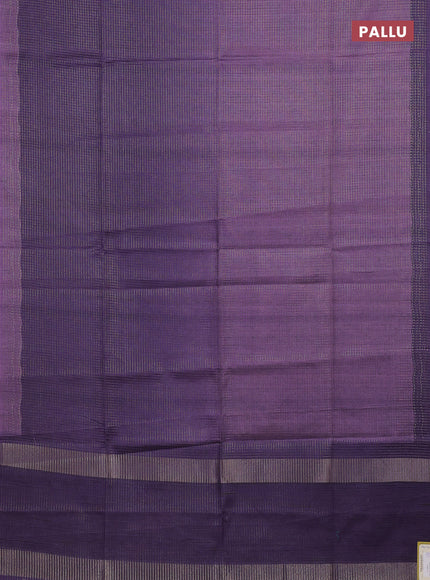 Purple Chappa Saree  - Ombre