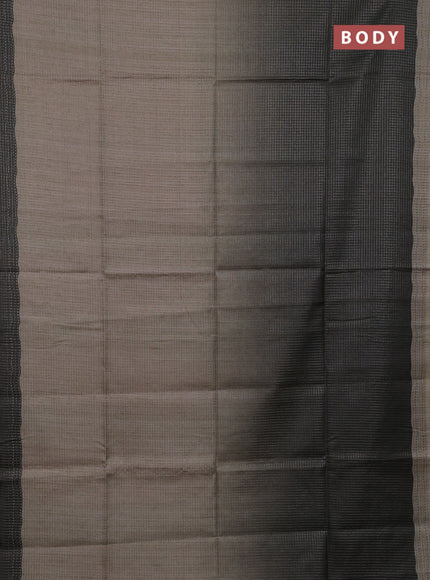 Olive Green Chappa Saree  - Ombre
