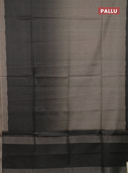 Olive Green Chappa Saree  - Ombre