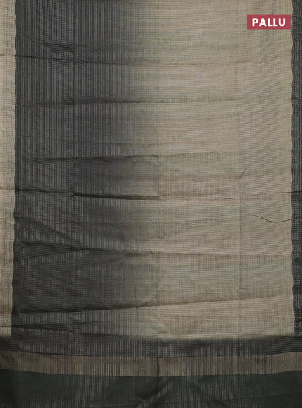 Olive Green Chappa Saree  - Ombre