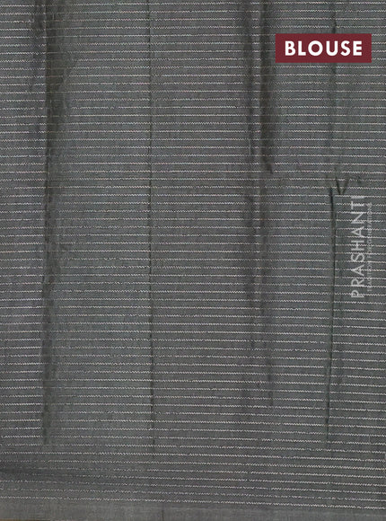 Olive Green Chappa Saree  - Ombre