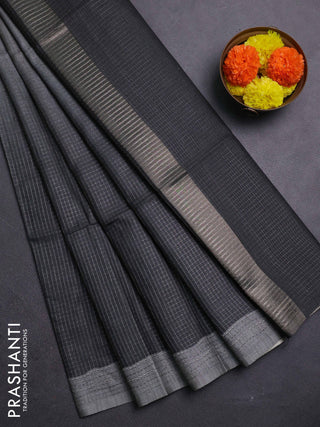 Grey Chappa Saree  - Ombre