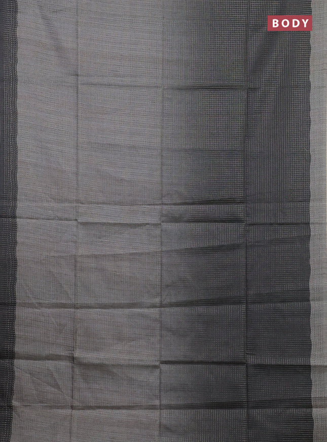 Grey Chappa Saree  - Ombre