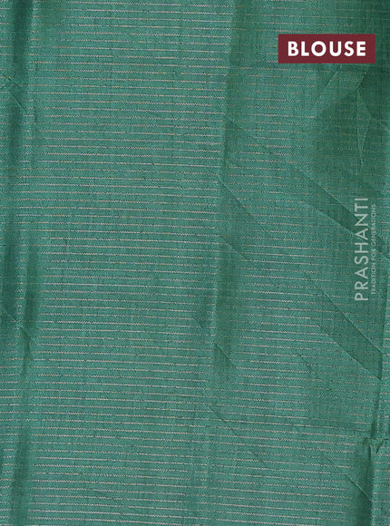 Green Chappa Saree  - Ombre