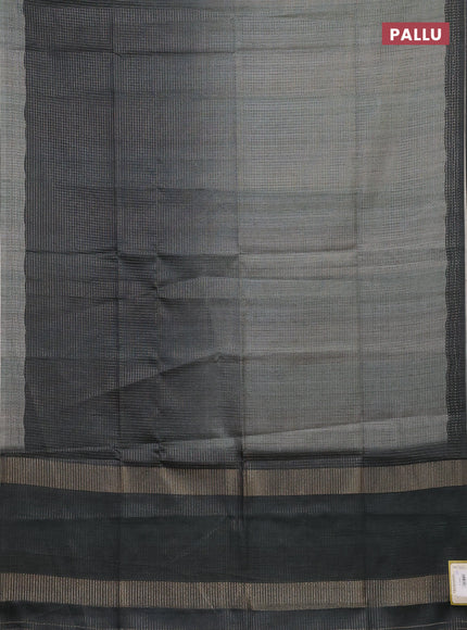Bottle Green Chappa Saree  - Ombre