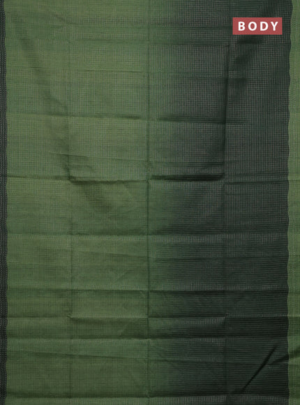 Green Chappa Saree  - Ombre