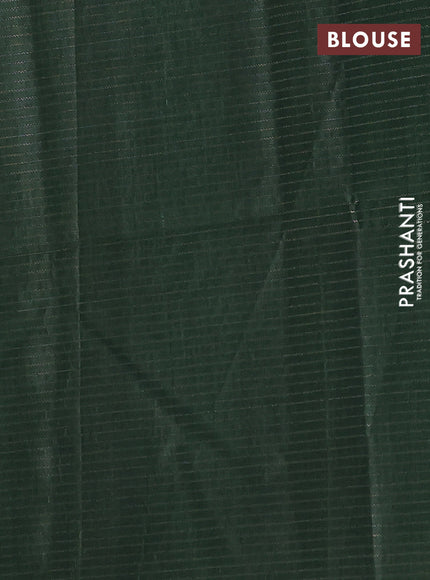 Green Chappa Saree  - Ombre