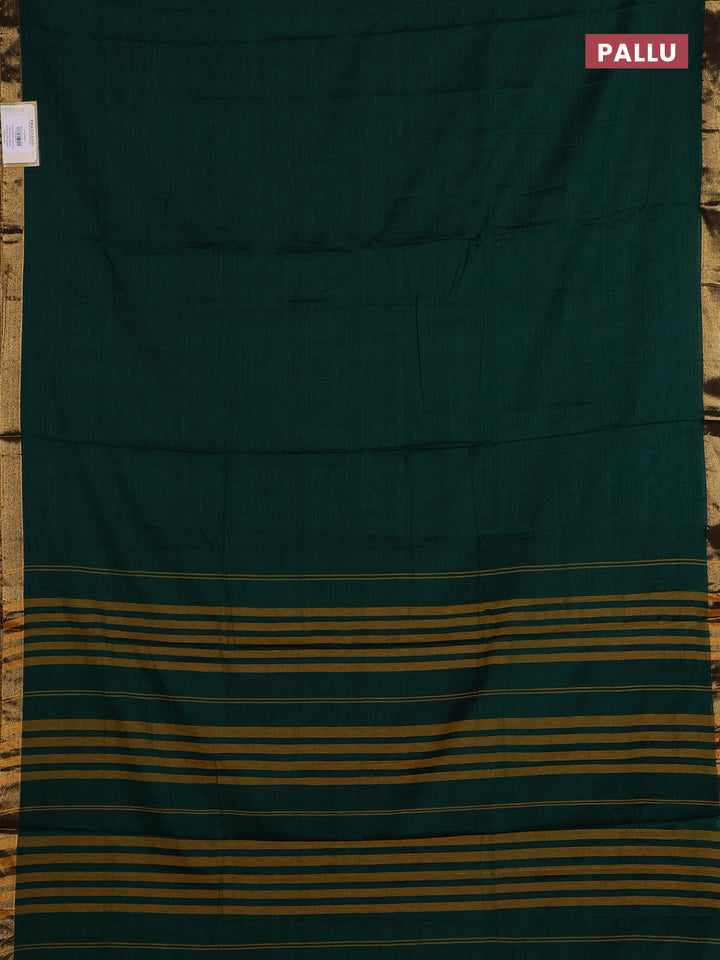 Green & Mehendi Green Narayanpet Cotton - Kalamkari Blouse