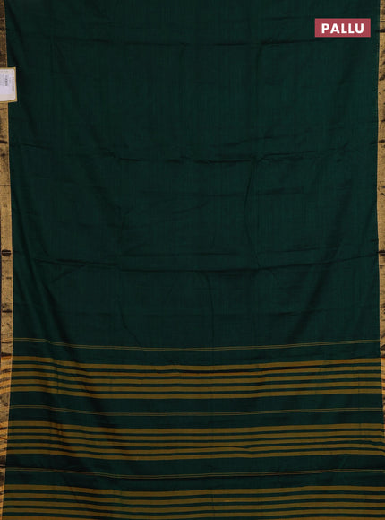 Green Narayanpet Cotton - Kalamkari Blouse