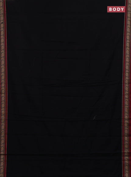 Black & Beige Narayanpet Cotton - Kalamkari Blouse