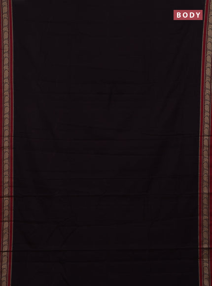 Wine & Beige Narayanpet Cotton - Kalamkari Blouse