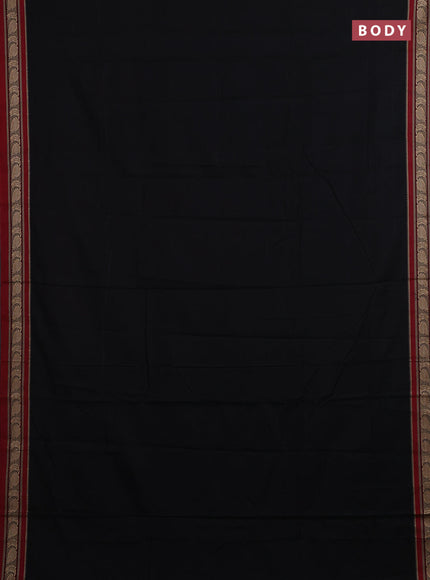 Black & Beige Narayanpet Cotton - Kalamkari Blouse