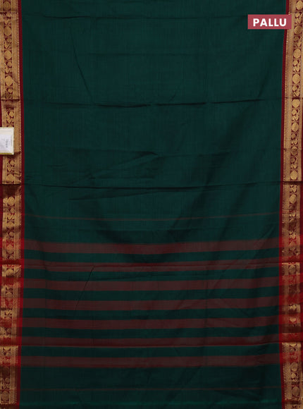 Green Narayanpet Cotton - Kalamkari Blouse