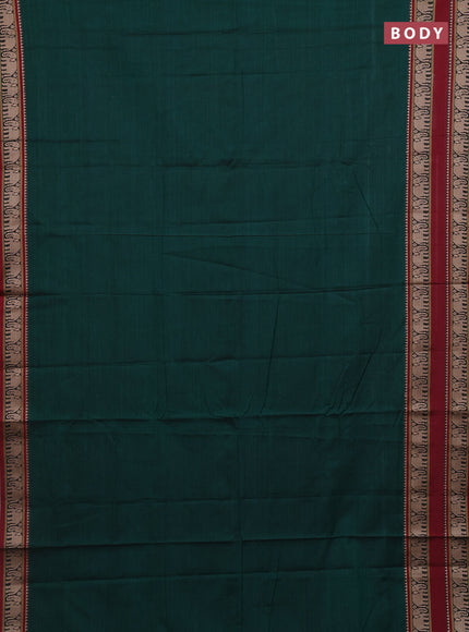 Green & Mehendi Green Narayanpet Cotton - Kalamkari Blouse